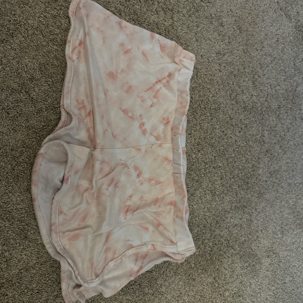 Pink Tie-Dye Pajama Shorts! Lightly worn very comfy!